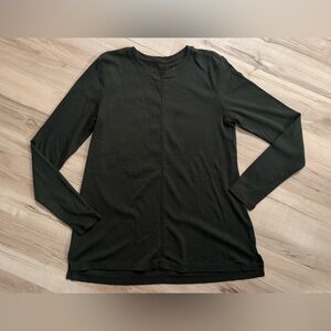 Women's Sari green Long Sleeve Top